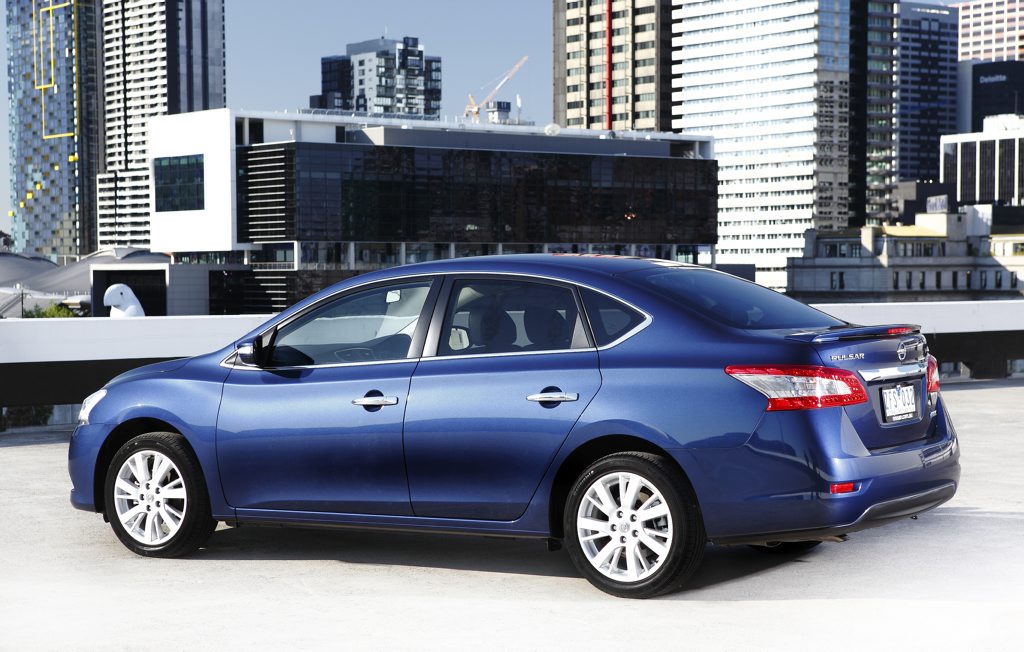 The Nissan Pulsar Ti. The Nissan Pulsar Ti.